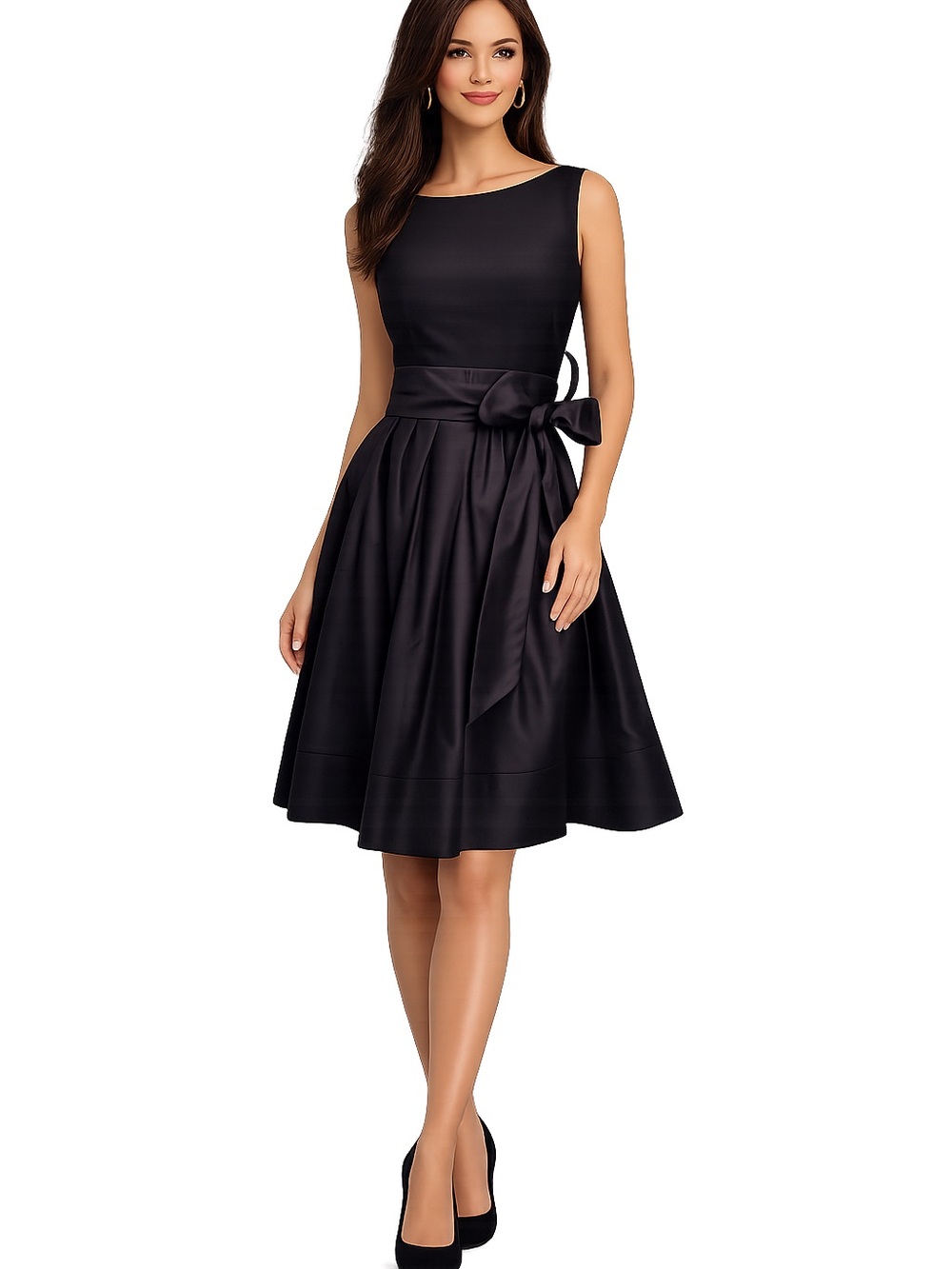 Lauren Ralph Lauren Black Elevated Elegant Wedding Dress size 2.